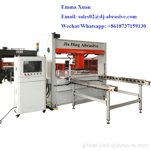 China fully automatic disc Shoe cutting travel head press Supplier